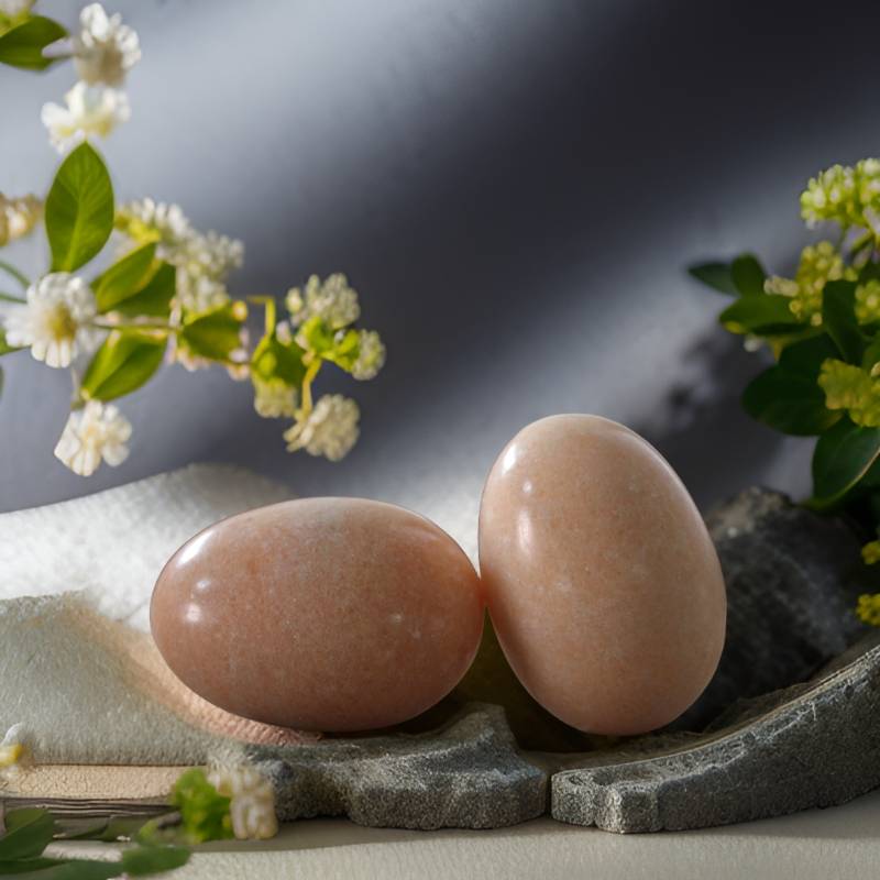 A pair of red eggs